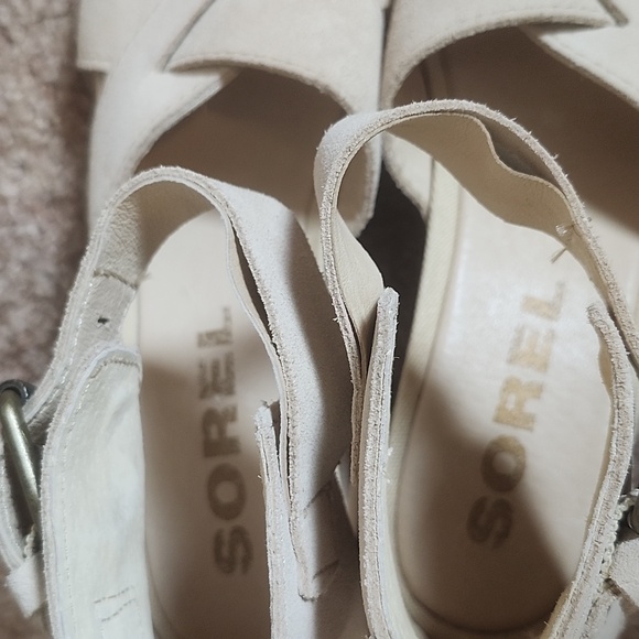Sorel Joanie II Sandals In Oatmeal - Picture 10 of 13